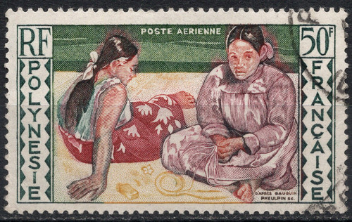 Timbre polynesie poste - polynesie,