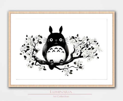 Neighbor totoro inspired - neighbor,
