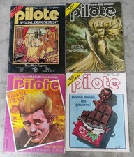 LOT DE 4 REVUES BD PILOTES