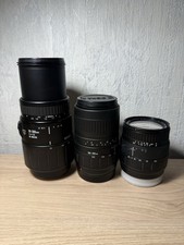 Sigma Lens 28-105 mm, 70-300 mm, 100-300 mm Pour Pièces !!!! 