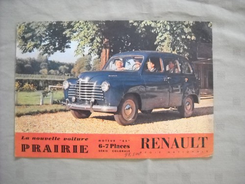 Catalogue brochure renault - catalogue/brochure,