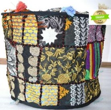 Indien Floral Pouf Ottomane
