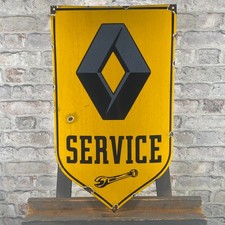 Plaque émaillée RENAULT