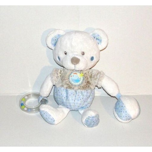 Doudou ours peluche eveil - ours,
