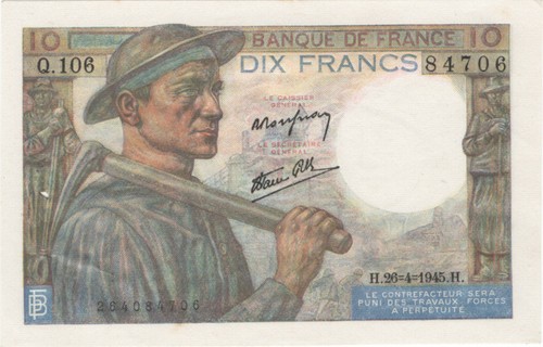France francs mineur - france,