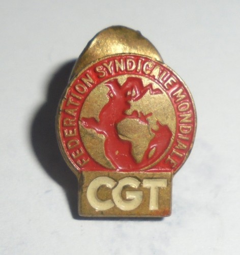 Insigne boutonniere cgt - insigne,