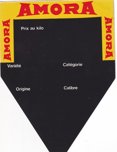 Etiquette prix amora - etiquette,