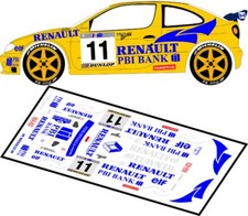 DECALS 1/43 RENAULT MEGANE
