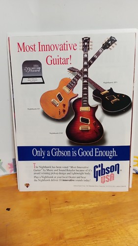 Gibson guitars nighthawk 1995 - gibson,