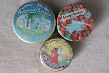  LOT  3 BOITES  anciennes  fraises  Berlingots St Christophe CARPENTRAS Vinatié