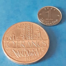 10 francs Mathieu 1980 tranche