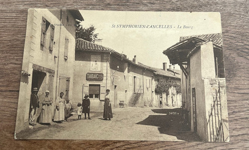 Cpa saône loire n18 - saône,
