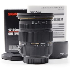 SIGMA EX 17-50mm F2.8 DC OS HSM pour monture Canon EF [Near Mint] #4285J