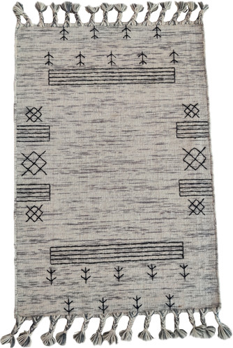 Tapis tissé main x 3 - tapis, à
