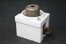 Ancien Porte-Fusible À Vis