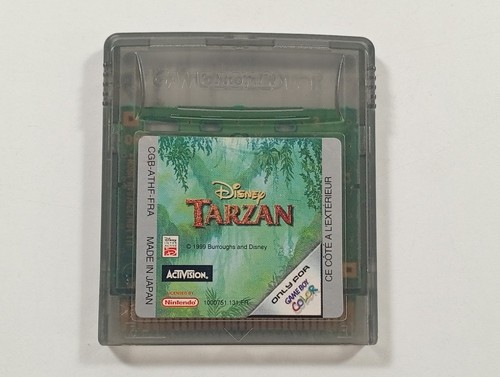 Tarzan nintendo gameboy - nintendo, color