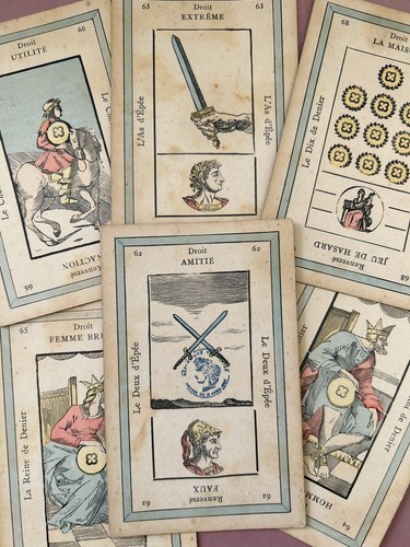 Tarot divinatoire etteilla - tarot,