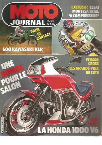 Moto journal 616 600 kawa - n°616,