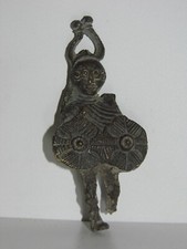 BRONZE DE FOUILLE PATINE VERTE