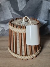 LUSTRE LAINE BAMBOU OSIER VINTAGE