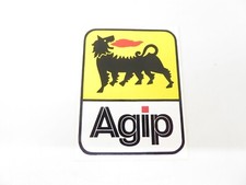 AUTOCOLLANT / STICKER  - Vintage - AGIP - HUILE - CARBURANT - GAS / OIL -