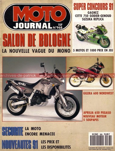 Moto journal 968 histoire - journal,