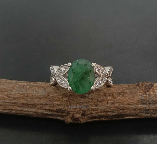 Bijou bague femme - en, argent