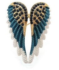 Broche bijou style ailes