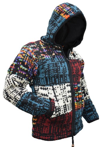 Veste multicolore laine - veste, en