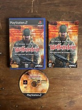 return to castle wolfenstein resurrection boîte FR playstation 2 PS2 français