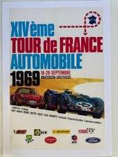 AFFICHE TOUR AUTO DE FRANCE