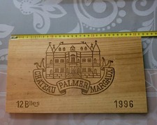 Facade Estampe Vin Château Palmer 1996 