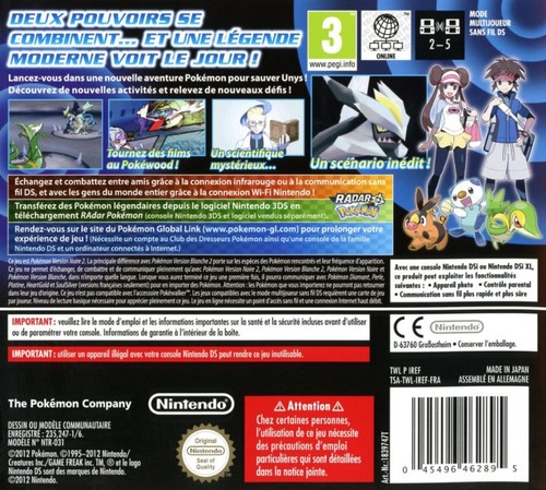 Pokemon version noire - pokemon, 2