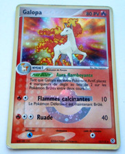 pokemon carte galopa 13 /112 reverse holo 2004 EX Rouge Feu & Vert Feuilles logo