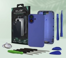 Coque arrière pour iPhone 16 / Pro / Max / Plus / E / Coque arrière cadre...