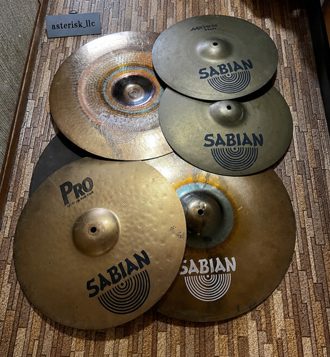 Sabian cymbal lot - cymbal,