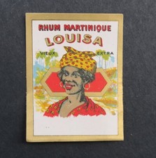 Étiquette RHUM LOUISA