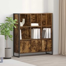 Bibliothèque 2 pcs Bois