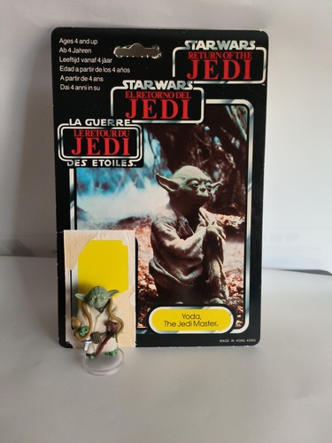 Star wars vintage yoda brown - star,