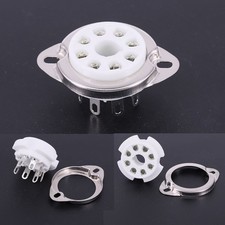 10PCS Octal 8Pin Tube Socket