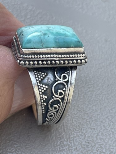Bague chevalière style navajo - bague,