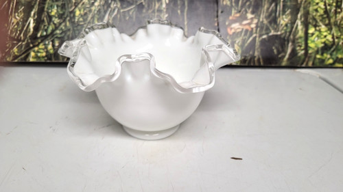 Vtg fenton silver crest - vtg,