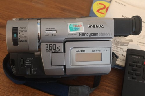 Sony camcorder hi8 ccd tvr67 - sony, ccd-tvr67
