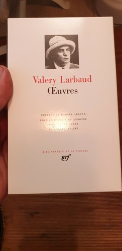 Pleiade valery larbaud - la,