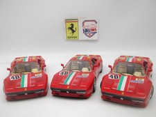 1/18 Pour Pièces ou Réparations Lot de 3 Burago Ferrari 288 GTO Rally #40 1986