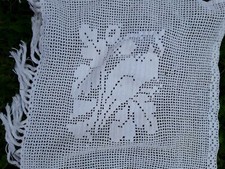  rideau ancien crochet pompon