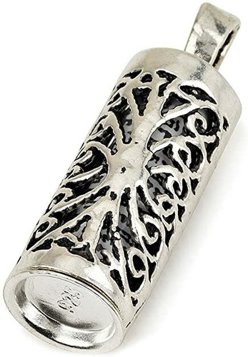 Pendentif mezouza avec carte - pendentif,