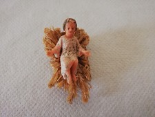 Ancien Santon Petit Jésus 6 x 4 x 4cm
