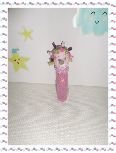 Doudou hochet allongé - hochet,