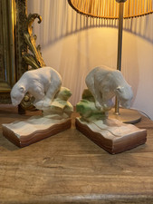 Paire De Serre Livres & Ours &